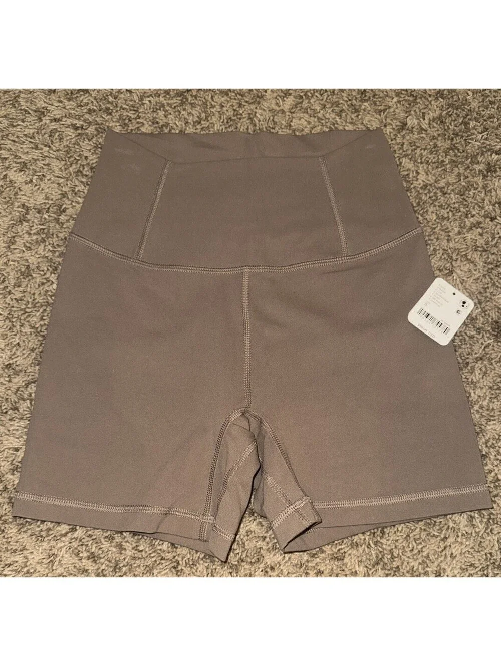 NWT Women’s Free People FP Movement Never Better Bike Shorts (Medium) Brown